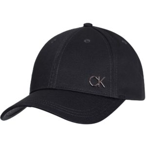 Ανδρικό Καπέλο Calvin Klein Bombed Metal Cap K50K510342 BAX Μαύρο Calvin Klein K50K510342 BAX Μαύρο