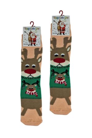 Χριστουγεννιάτικες Κάλτσες 4011 - ΠΟΛΥΧΡΩΜΟ