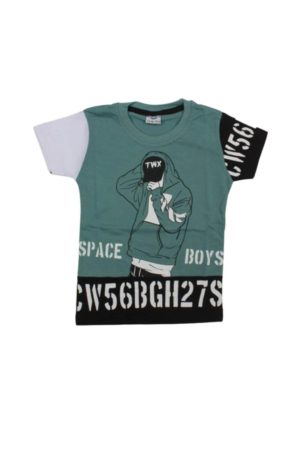 Παιδική Κοντομάνικη Μπλούζα Για Αγόρι 02-4430 - ΜΕΝΤΑ