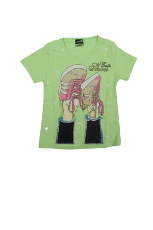 Παιδική Κοντομάνικη Μπλούζα Για Κορίτσια 01-8027 - ΛΑΧΑΝΙ