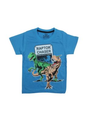 Παιδική Κοντομάνικη Μπλούζα Για Αγόρι 01-40050 - ΜΠΛΕ