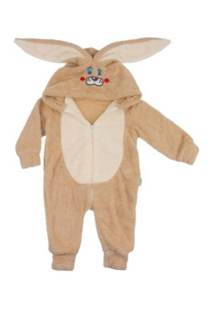 Παιδική Πιτζάμα Ολόσωμη Fleece Rabbit D5133 - ΜΠΕΖ