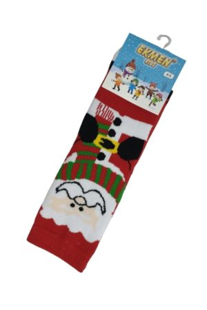 Χριστουγεννιάτικες Παιδικές Κάλτσες 4037 - ΠΟΛΥΧΡΩΜΟ