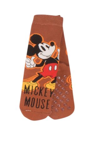 Mickey Παιδικές Κάλτσες Αντιολισθητικές W20502 - ΚΕΡΑΜΙΔΙ