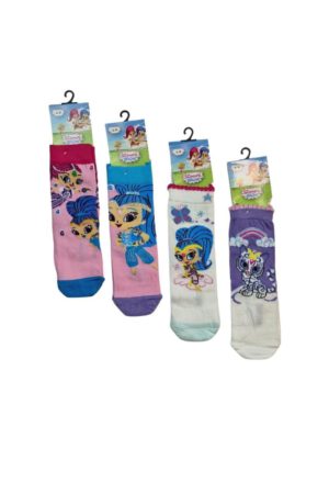 Παιδικές Κάλτσες Για Κορίτσι 4 ζεύγη R2601 - ΠΟΛΥΧΡΩΜΟ