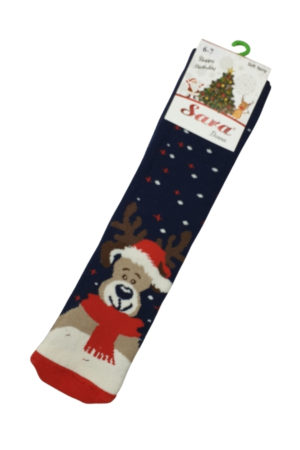 Χριστουγεννιάτικες Παιδικές Κάλτσες 4074 - ΠΟΛΥΧΡΩΜΟ