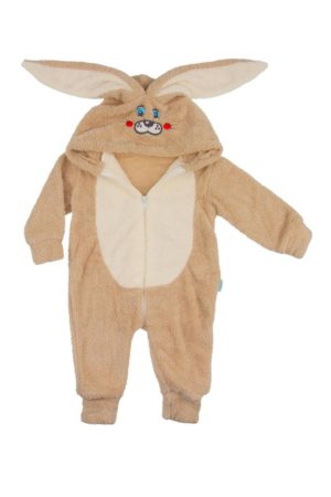Παιδική Πιτζάμα Ολόσωμη Fleece Rabbit D5163 - ΜΠΕΖ