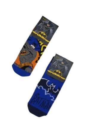 Παιδικές Κάλτσες Batman 2 τμχ. Q19006 - ΠΟΛΥΧΡΩΜΟ