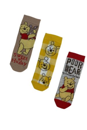 Παιδικές Κάλτσες Winnie The Pooh 3 τμχ. 22181 - ΠΟΛΥΧΡΩΜΟ