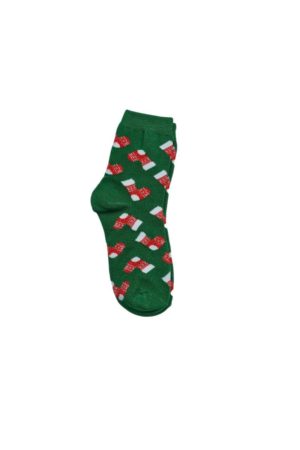 Χριστουγεννιάτικες Κάλτσες D1080 - ΠΡΑΣΙΝΟ