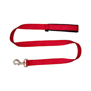 Οδηγός Σκύλου Single Layer Leash με Νεοπρένιο Λαβή Κόκκινο L 2,5x120cm
