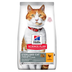 Hill s Sterilised Cat Young Adult Chicken | Ξηρά Τροφή 3.0kg