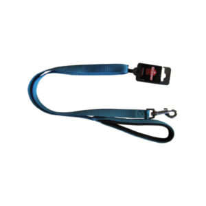 Οδηγός Σκύλου Single Layer Leash με Νεοπρένιο Λαβή Μπλε Μ: 2X120cm