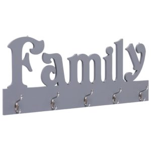 ΚΡΕΜΑΣΤΡΑ ΤΟΙΧΟΥ «FAMILY» ΓΚΡΙ 74 X 29,5 ΕΚ. 284246