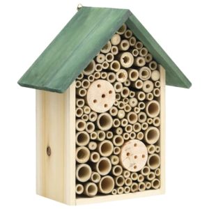 314813 INSECT HOTELS 2 PCS 23X14X29 CM SOLID FIRWOOD 314813
