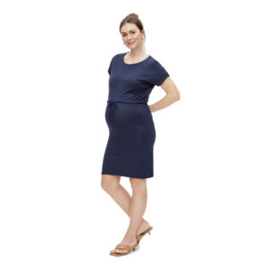 Φόρεμα εγκυμοσύνης θηλασμού μπλέ 20015440 Mamalicious