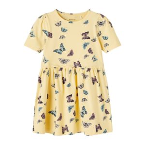 Παιδικό φόρεμα 1-7 yellow butterflies 13198485 Name It