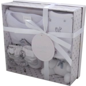 Βρεφικό κουτί δώρο μαιευτηρίου 4τμχ luxury 3195W Kris X Kids
