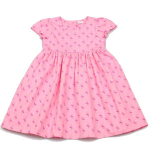 Παιδικό φόρεμα ροζ φλάμινγκο GF5027 Sweet Elegance