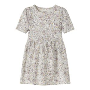 Παιδικό φόρεμα 1-7 grey floral 13198485 Name It
