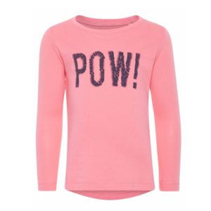 Μακρυμάνικη μπλούζα κορίτσι ροζ Pow Name It