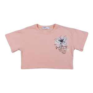 Μπλούζα 26822 Ρόζ Nek Kidswear