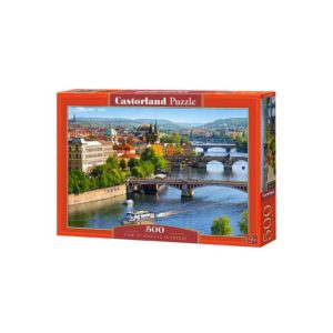 Παζλ CASTORLAND View of Bridges in Prague 53087- 500 κομμάτια