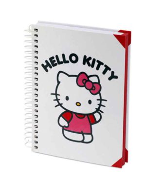Σημειωματάριο Hello Kitty Σπιράλ 85807 Λευκό