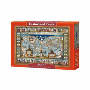 Παζλ CASTORLAND Map of the world, 1639 200733 – 2000 κομμάτια