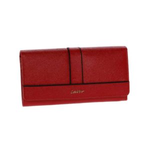 Γυναικείο δερμάτινο πορτοφόλι LAVOR Κόκκινο 5982