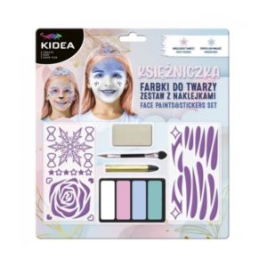 Χρώματα προσώπου KIDEA Princess Pastel - Παλέτα 4 χρωμάτων