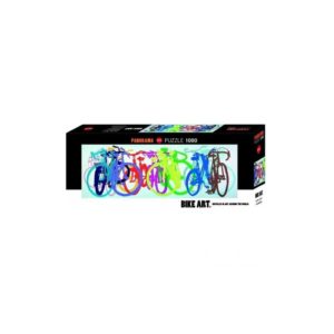 Panorama Puzzle HEYE Bike Art - Colourful Row 29737 - 1000 κομμάτια