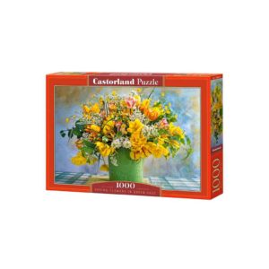 Παζλ CASTORLAND Spring Flowers In Green Vase 104567 - 1000 κομμάτια