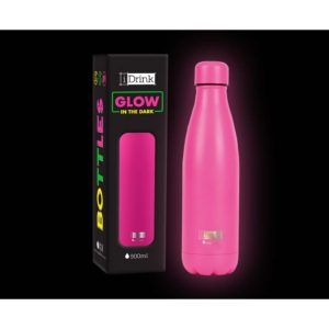 Ανοξείδωτο Παγούρι - Θερμός iDRINK Glow 500ml Ροζ ID0043