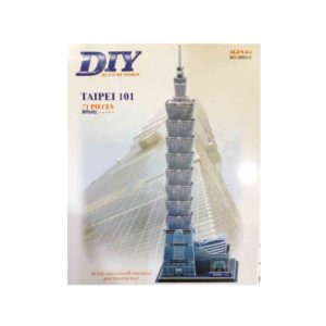 3D Puzzle ANELIXI Taipei 101 (Japan) 71pcs (6+) 2802-C