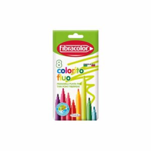 Μαρκαδόροι FIBRACOLOR Colorito Fluo 8 χρώματα 550SW008SE