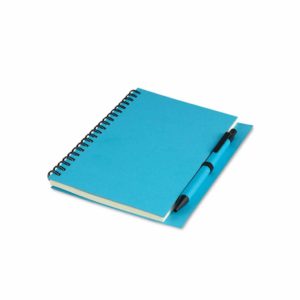 Σημειωματάριο Σπιράλ Οικολογικό Geyser 13x18εκ. Γαλάζιο CONTAX 85183