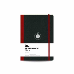 FLEXBOOK Σημειωματάριο Flex Global Sketchbook 15,5x21,5εκ. Κόκκινο (21.00030)
