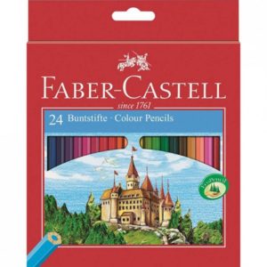 Ξυλομπογιές Faber Castell 24 χρώματα 24 11 12 24