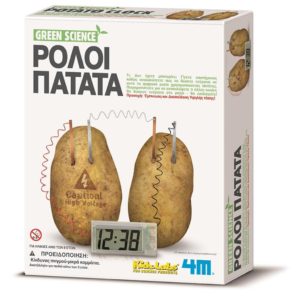 Εκπαιδευτικό Επιτραπέζιο GREEN SCIENCE Ρολόι Πατάτα 4M0126