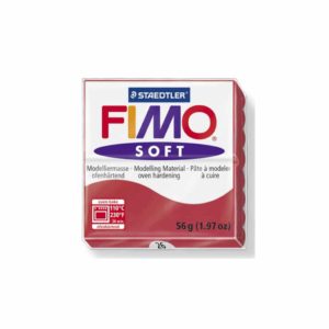 FIMO Staedtler Soft Κερασί (Cherry Red) 026