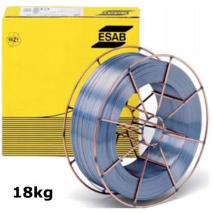 ESAB Σύρμα μη επιχαλκωμένο για μαλακούς χάλυβες OK ARISTOROD 12.50 Φ1,2 (18kg)