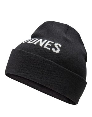 Jack & Jones Ανδρικός Σκούφος Μαύρο (12141171) (90% Ακρυλικό, 10% Ελαστέν)