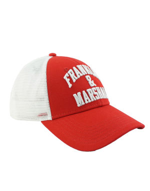 Franklin & Marshall Ανδρικό Καπέλο Κόκκινο (JU4001.000.A0406-260) (80% Πολυεστέρας, 20% Βαμβάκι)