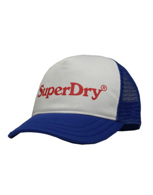 Superdry Ανδρικό Καπέλο VINTAGE GRAPH Μπλε (Y9010074A-3H1)