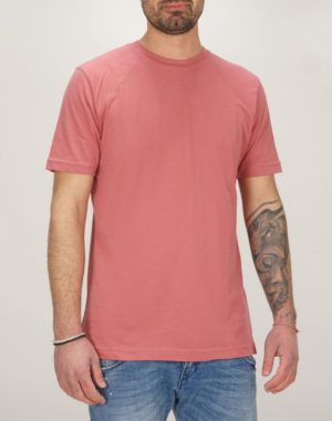 Vittorio Artist Ανδρική Βαμβακερή Μπλούζα Ροζ Regular Fit (200-23-007) (100% Βαμβάκι)