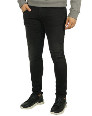 Replay Ανδρικά Βαμβακερά Jeans ANBASS Μαύρο Slim Fit (M914Y.000.497360-098) (90% Βαμβάκι, 8% Πολυεστέρας, 2% Ελαστάνη)