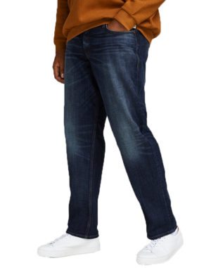 Jack & Jones Ανδρικά Βαμβακερά Jeans MIKE Denim Regular Fit (12199056) (68% Βαμβάκι, 26% Οργανικό Βαμβάκι, 5% Ry, 1% Ελαστάνη)