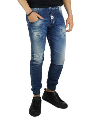 Cosi Ανδρικά Βαμβακερά Jeans MAGGIO3 Denim Slim Fit (59-MAGGIO3) (97% Βαμβάκι, 3% Ελαστάνη)