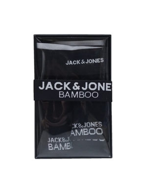 Jack & Jones Ανδρικό Μποξεράκι BAMBOO GIFTBO Μαύρο (12198875)